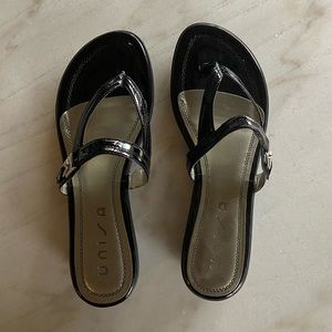 Black Unisa sandals size 11